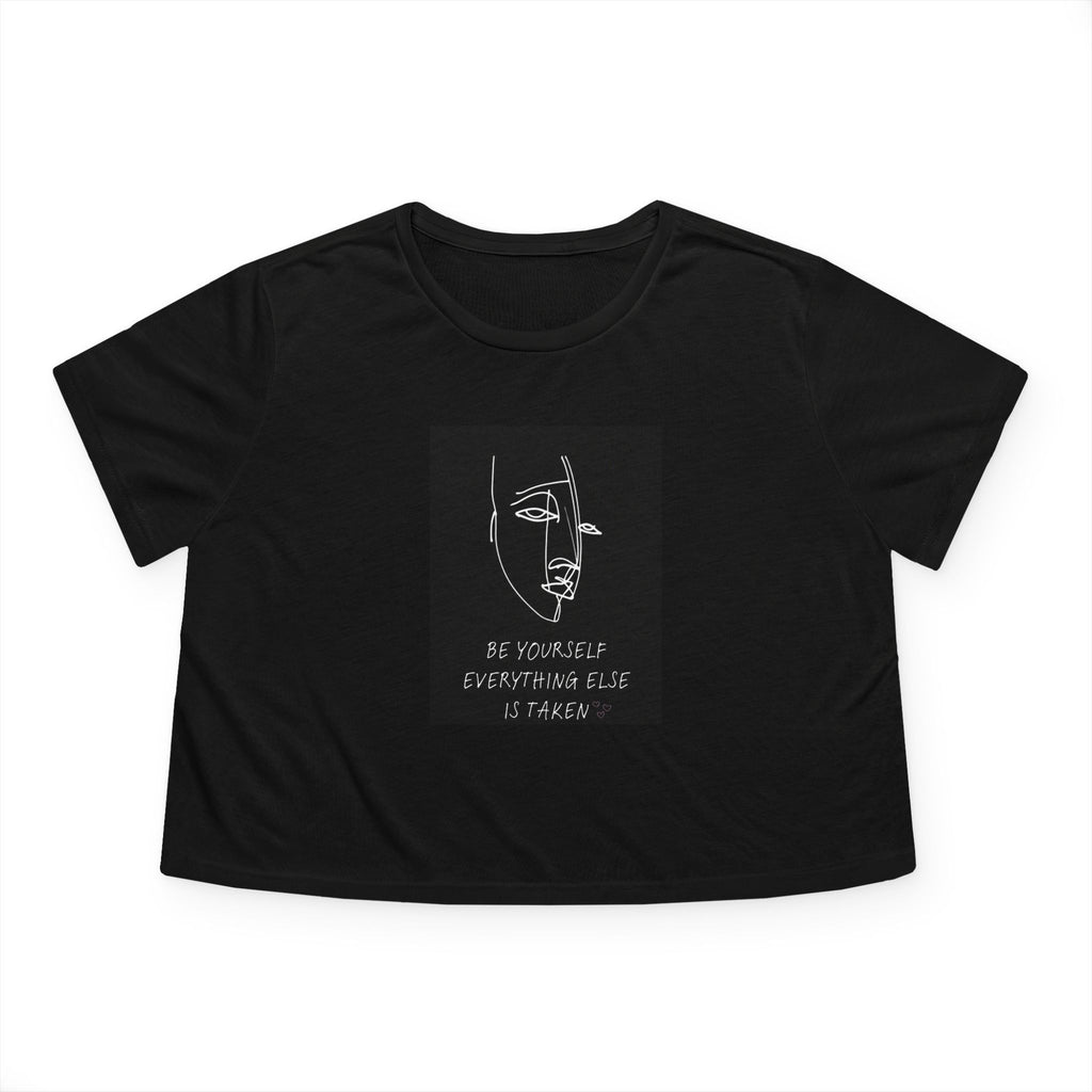 Be YOURself CropT Blk