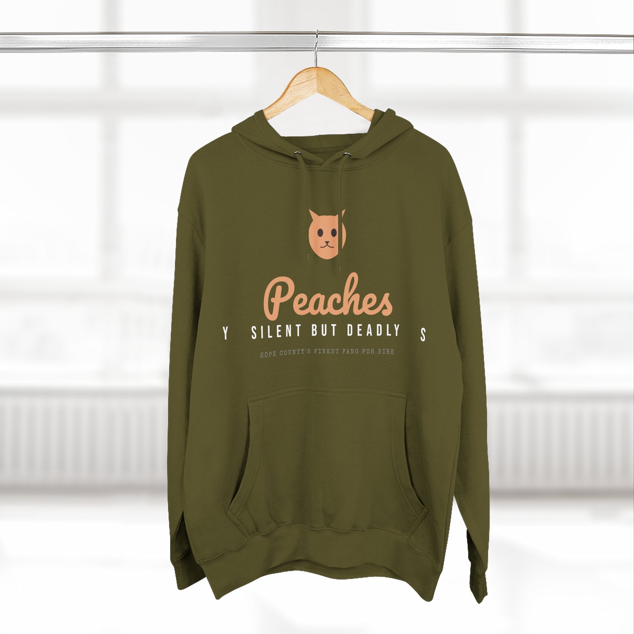 PEACHES light weight hoodie
