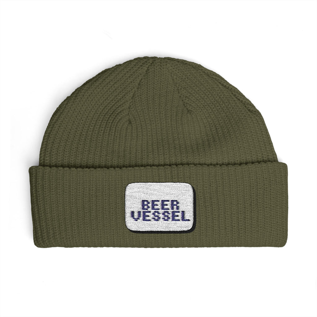 'Beer Vessel' Cuff Beanie