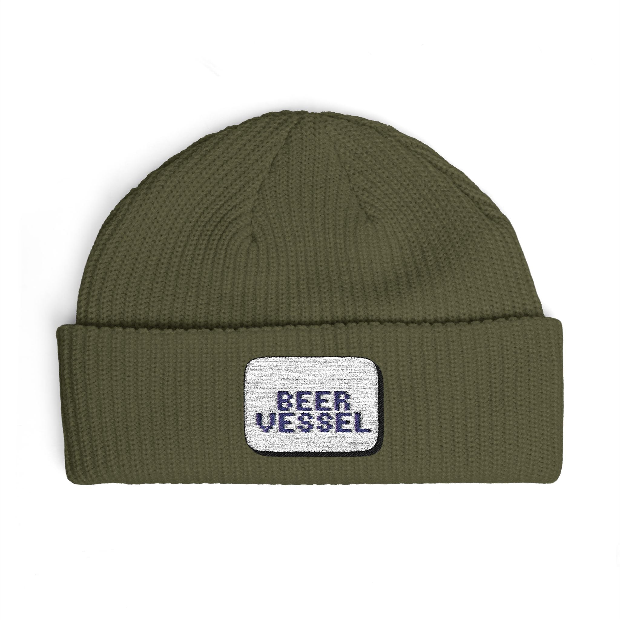 'Beer Vessel' Cuff Beanie