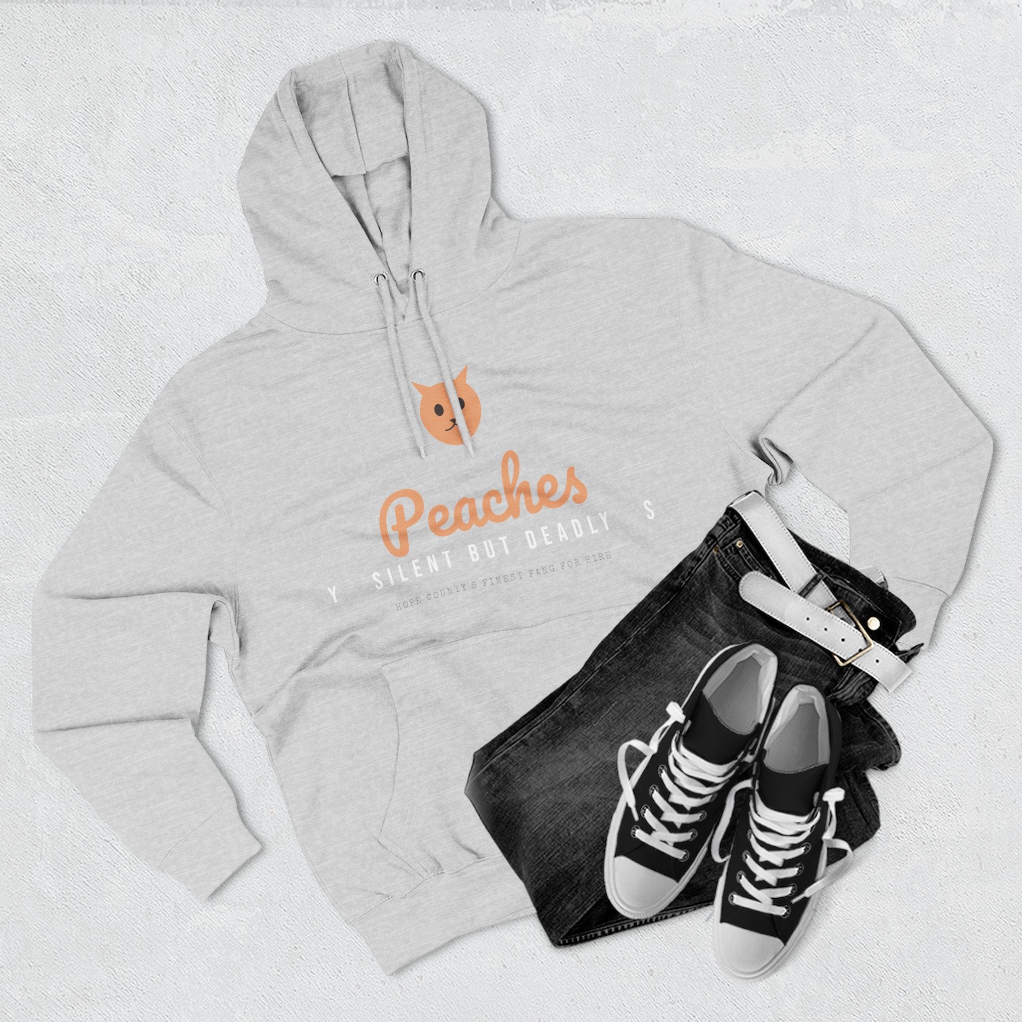 PEACHES light weight hoodie