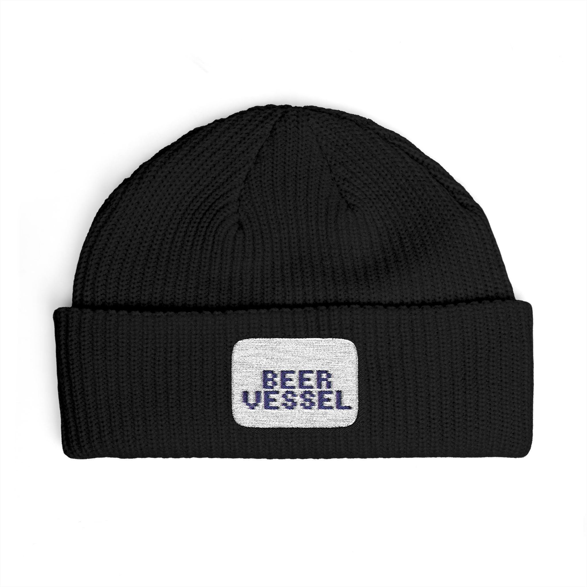 'Beer Vessel' Cuff Beanie