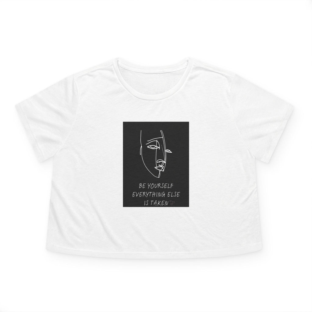 Be YOURself CropT Blk