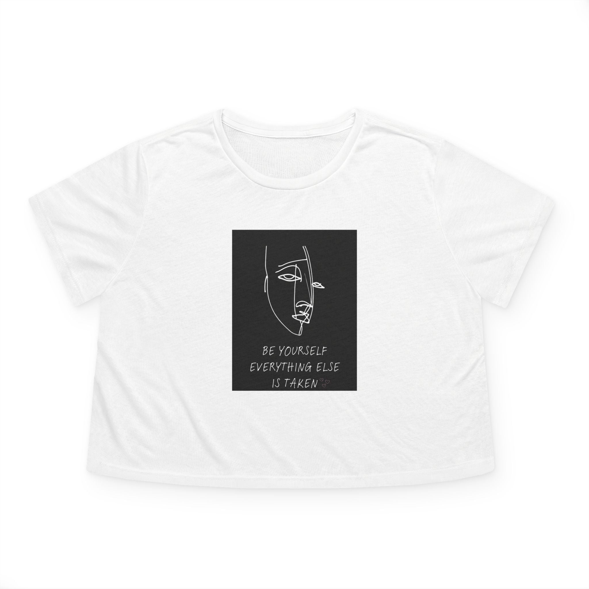 Be YOURself CropT Blk