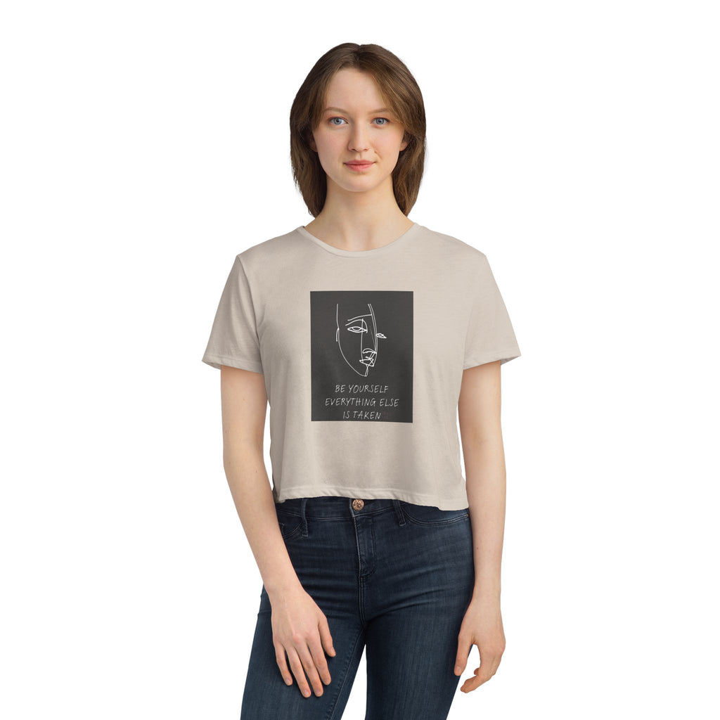 Be YOURself CropT Blk