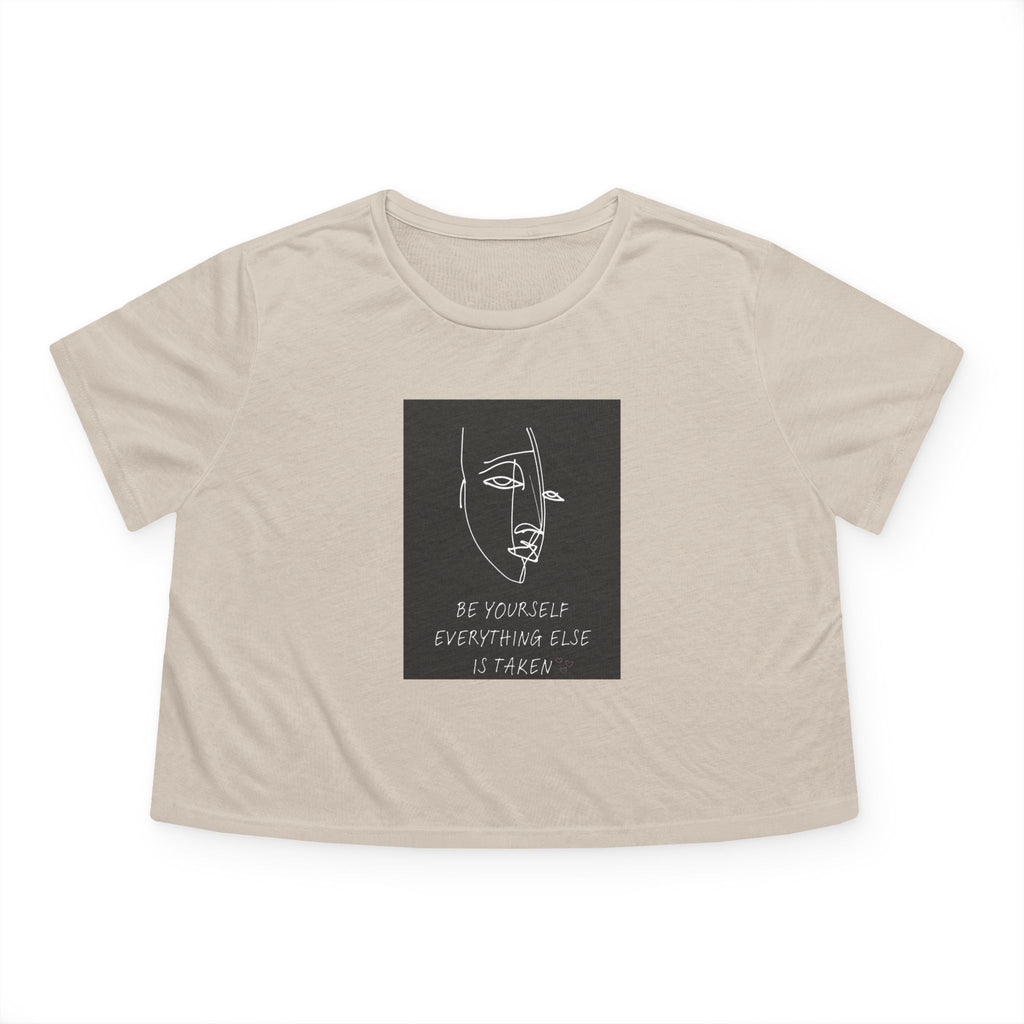 Be YOURself CropT Blk